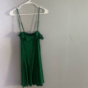 Green dress